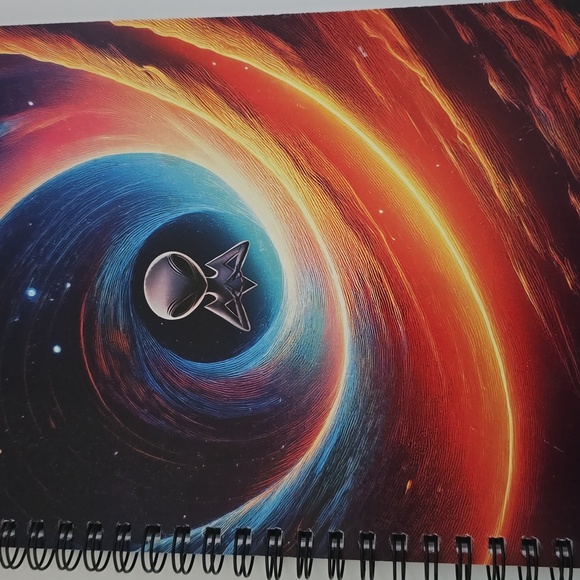 New Colorful Extraterrestrial Alien Mug, Journal & Pen by Mischievous Aliens - Picture 5 of 8